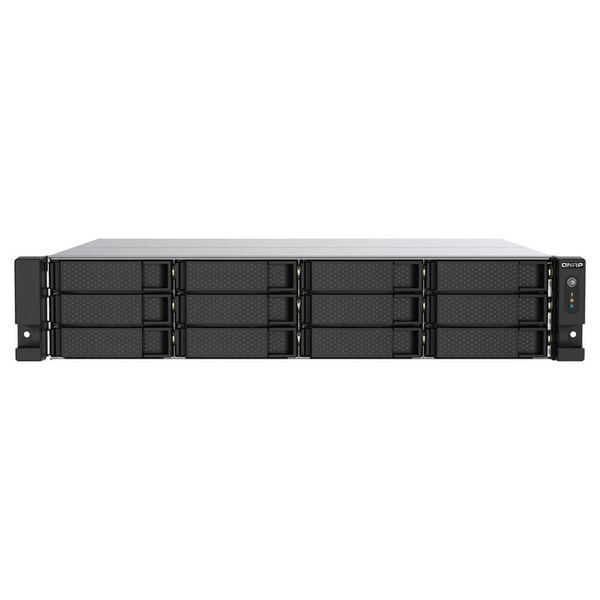 Система хранения данных QNAP TS-1253DU-RP-4G с 12 отсеками для дисков, 4GB RAM, стоечное исполнение 2U
