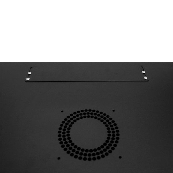 Шафа серверна SteelNet 6U 600 x 350 для мережевого обладнання (скло, чорний) 296743 фото