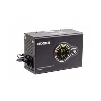 Источник бесперебойного питания Maxxter MX-HI-PSW500-01 500ВА / 300Вт линейно-интерактивный с правильной синусоидой