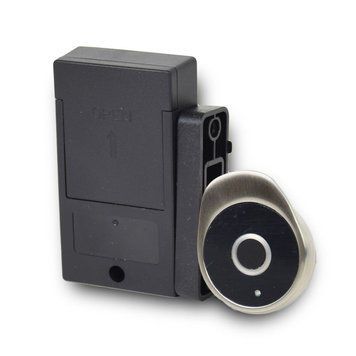 Замок для меблів ATIS CL10-S з доступом за відбитком пальця та RFID-картою