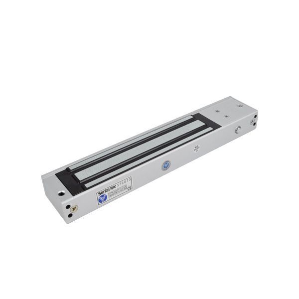 Электромагнитный замок Yli Electronic YM-280N(LED)-DS со световой индикацией, датчиком состояния замка и дверей для системы контроля доступа