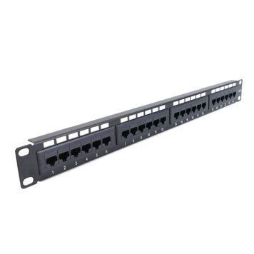 Патч-панель Hypernet 24 порта UTP кат. 5Е 19" PP-KUTP24-NM 118599 фото