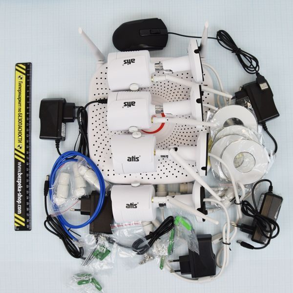 Комплект видеонаблюдения ATIS WiFi kit 82 101121 фото