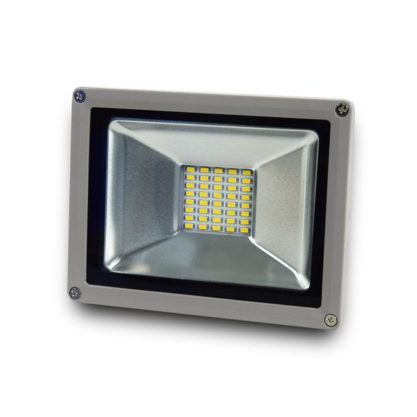 Комплект LED-прожектор Lightwell LW-20W-220 + Датчик движения с сенсором освещенности AMRS 1105211 фото