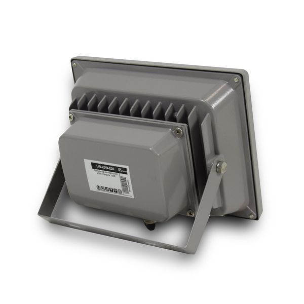 Комплект LED-прожектор Lightwell LW-20W-220 + Датчик движения с сенсором освещенности AMRS 1105211 фото