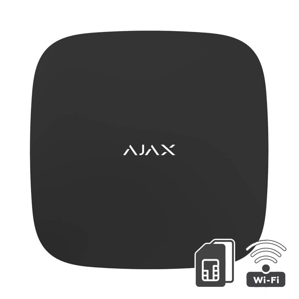 Интеллектуальная централь Ajax Hub Plus black