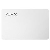Комплект бесконтактных карт Ajax Pass white (10 шт.)